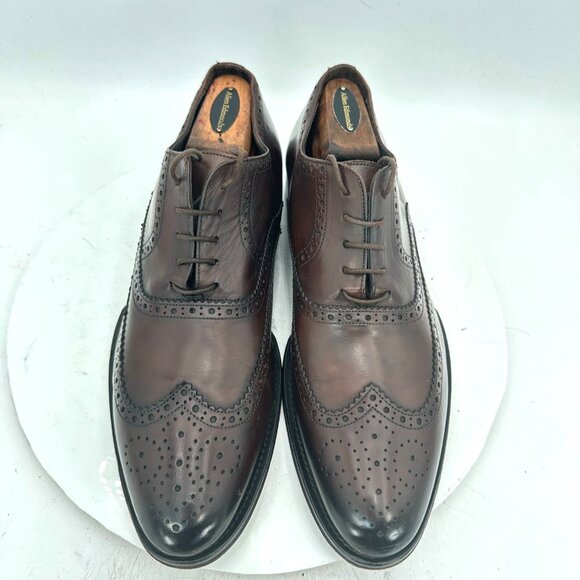 Russell & Bromley Other - Russell & Bromley Men Size EU 42 US 8.5 Brown Leather Wingtip Oxford Dress Shoes